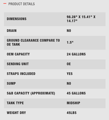 2023-2025 XL Sprinter Fuel Tank - Image 7