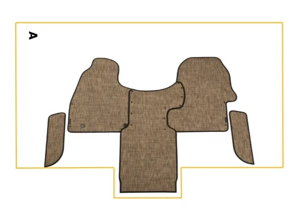 Sprinter VS30 InHabit Front Cab Floor Mats - Image 5