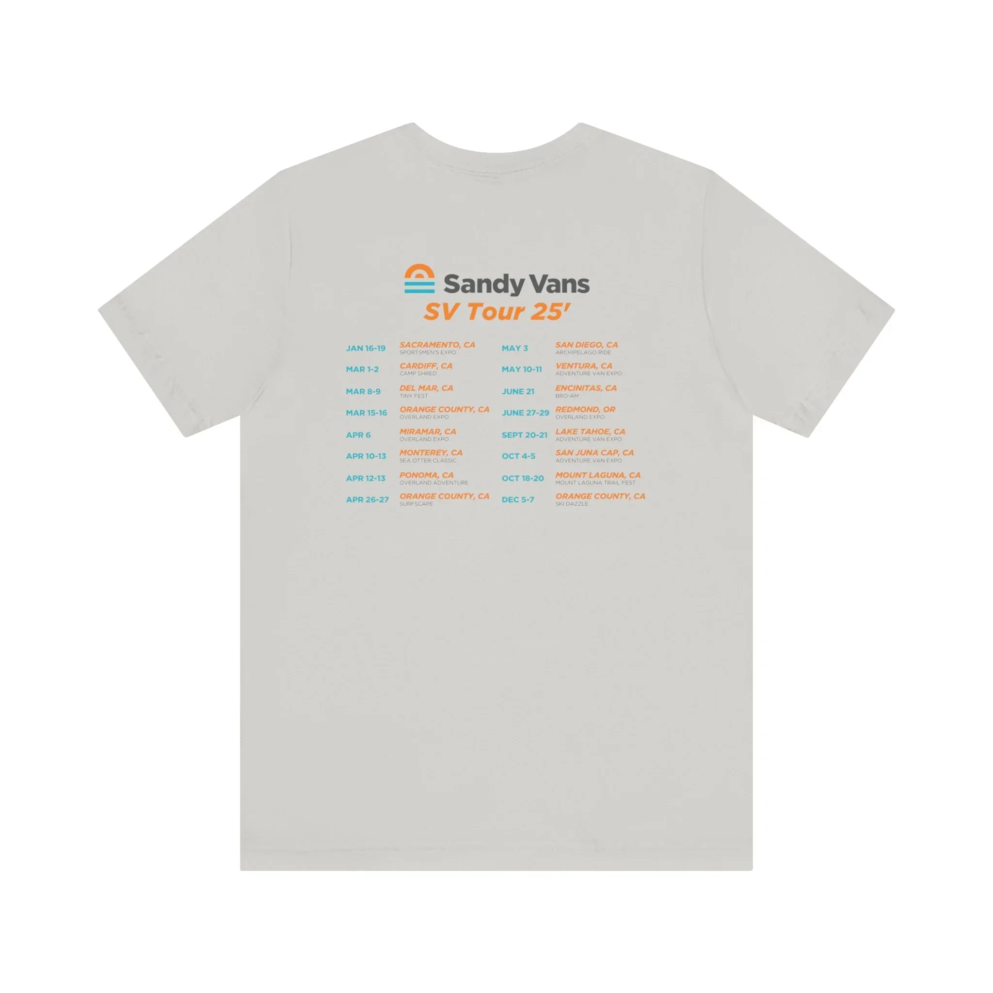 SV Tour T-shirt 25' - Image 10