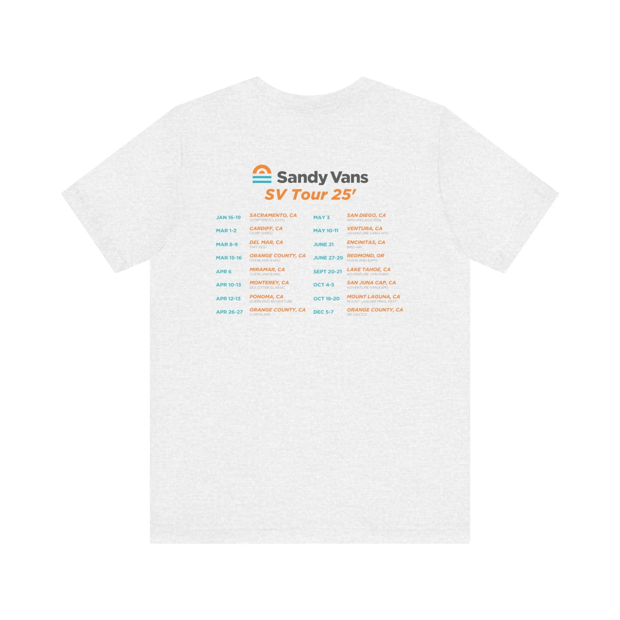 SV Tour T-shirt 25' - Image 7