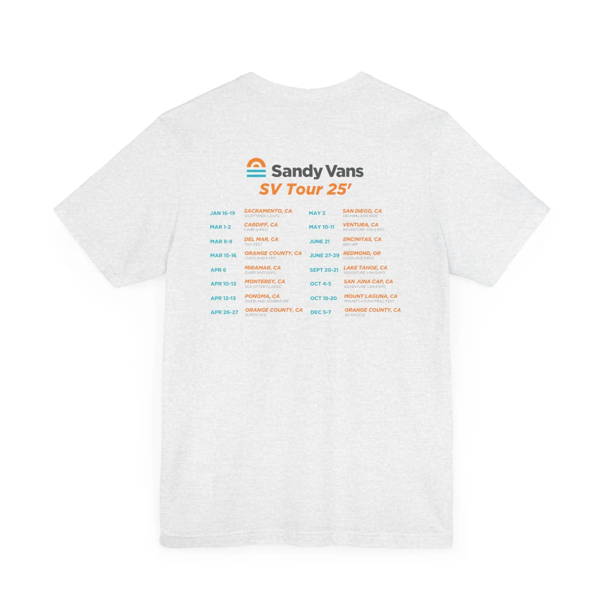 SV Tour T-shirt 25' - Image 9